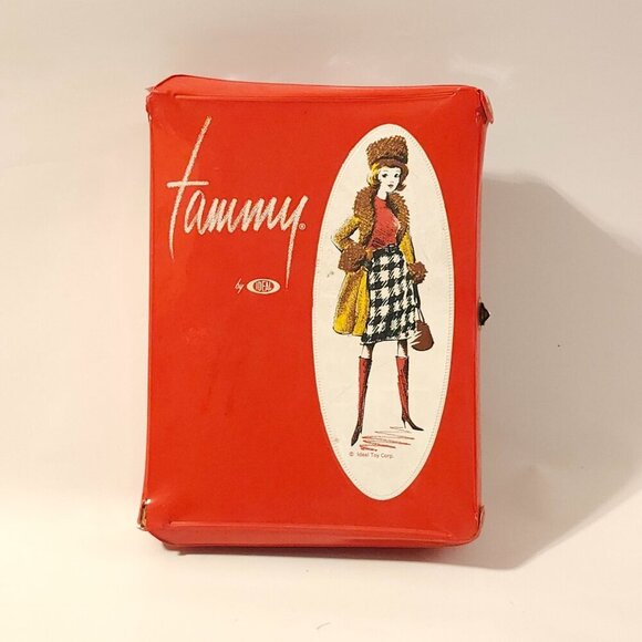 Vintage Tammy Doll Lot Ideal Toy Corp 1960s LOT Doll With Case and Accessories - Picture 5 of 16